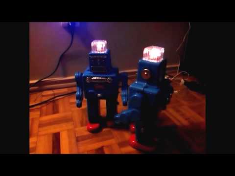 smoking spaceman robot II