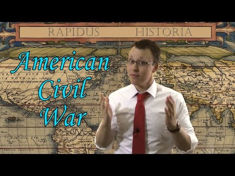 American Civil War in 5 Minutes - Hasty History