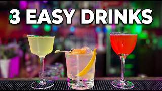 3 Easy Cocktails That Make You Look Like a Pro