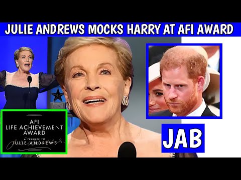 YOU DON'T BELONG HERE! JulieAndrew Take SWIPE At Harry As He Come To AFI Life Achvmt Award UNINVITED