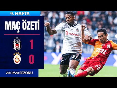 ÖZET: Beşiktaş 1-0 Galatasaray | 9. Hafta - 2019/20