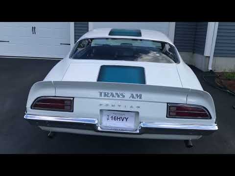 1970 Pontiac Firebird Trans Am Ram Air III – 400CI/345HP – 4 Speed Manual - ACC Auctions