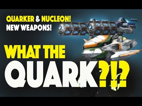 WAR ROBOTS — NEW WEAPONS - QUARKER & NUCLEON!