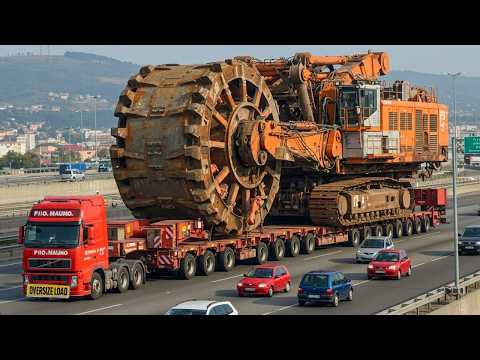 Ich habe die gefährlichsten Schwerlasttransporte der Welt überlebt | Riesiger Gütertransport #9