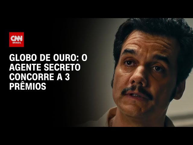 O Agente Secreto concorre a três prêmios do Globo de Ouro | CNN PRIME TIME