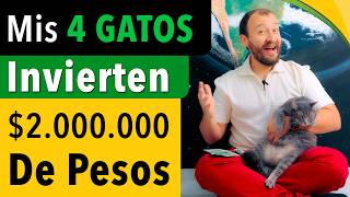 Video: 🐈‍⬛ Dejé Que Mis 4 Gatos 🐈 INVIERTAN 2 MILLONES 😼🙀