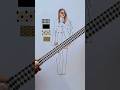 Rate This Outfit 1 To 10 Made Using Washi Tape Art Artist Fashion Style Design Drawing Draw