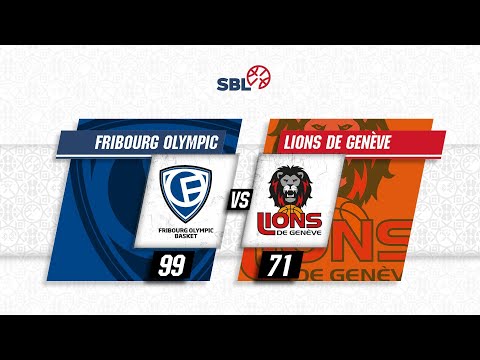 Fribourg Olympic vs. Lions de Genève - Game Highlights