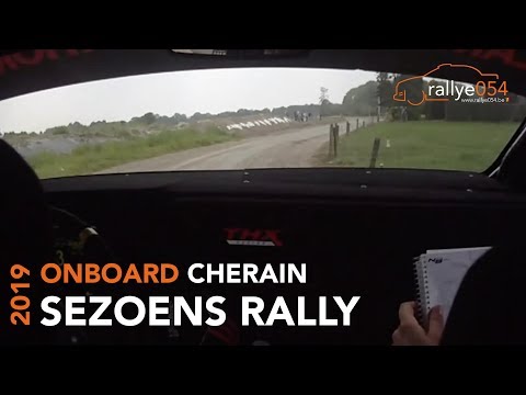 Onboard Sezoens Rally 2019 / Cherain & Portier / Steenberg [HD] - rallye054