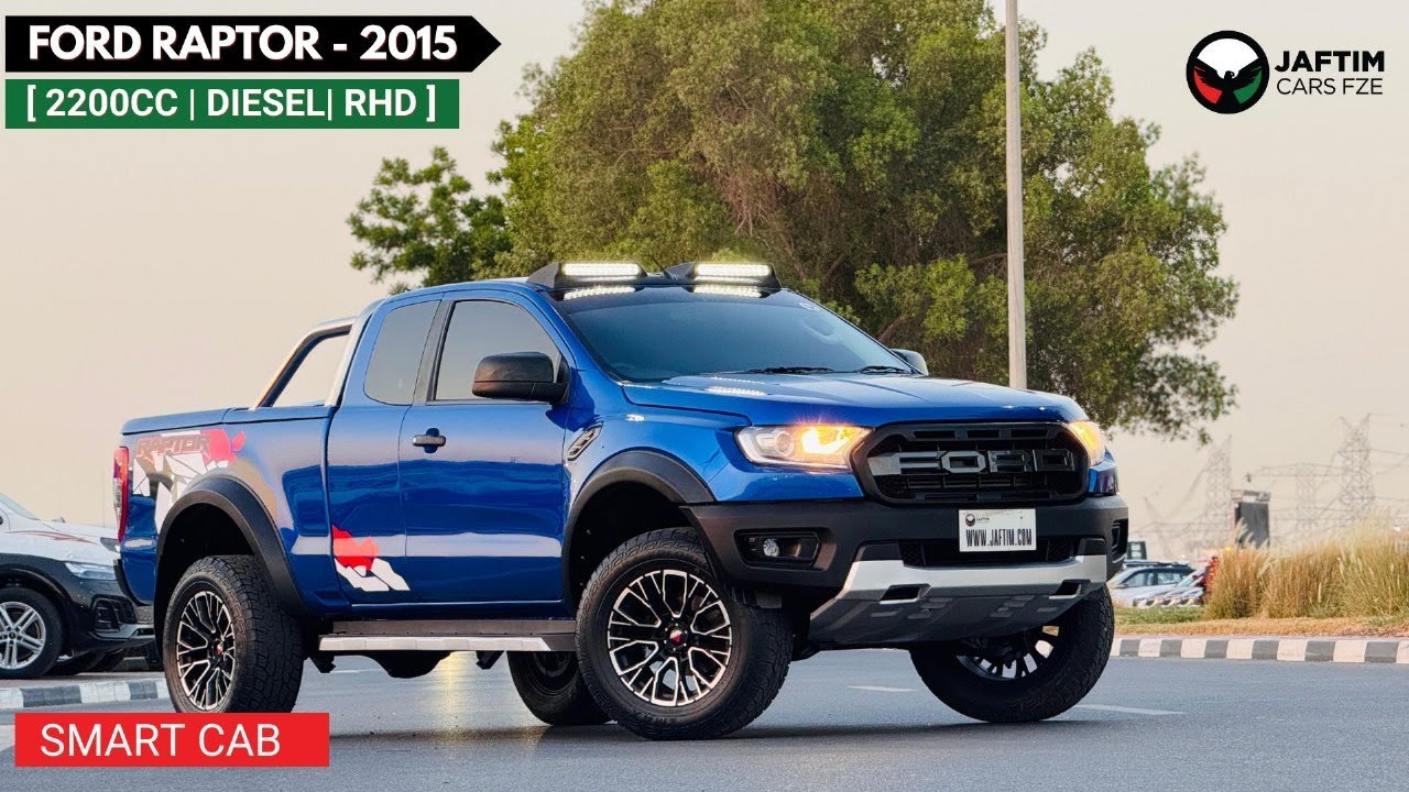 Ford Ranger Raptor SMART CAB RAPTOR | BLACK INTERIOR | 2WD | RHD | 2015 | 2.2L DIESEL ENGINE | AUTOMATIC TRANSMISSION | video