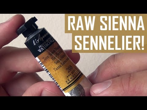 RAW SIENNA - Sennelier | The Paint Show 16