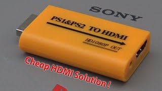 Playstation 1 $9,- HDMI Solution ?