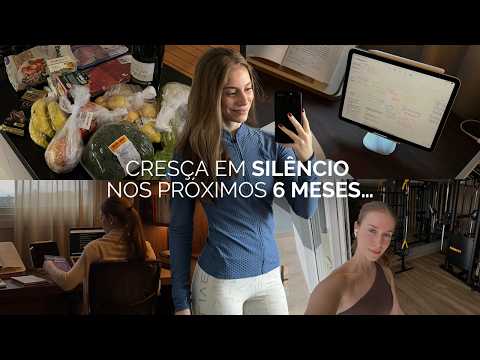 How to CHANGE YOUR LIFE in 6 MONTHS | grow in SILENCE…