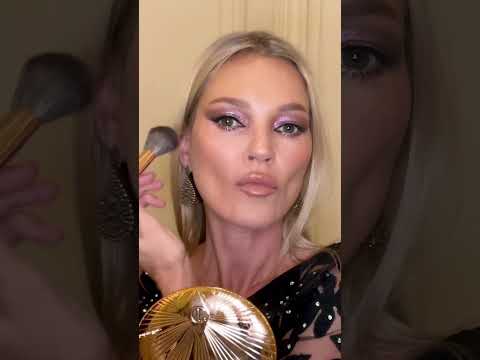 ✨ KATE MOSS' CONTOUR TRICK! ✨ FOLLOW THE HOLLOW for a sculpted, Hollywood complexion, darling!