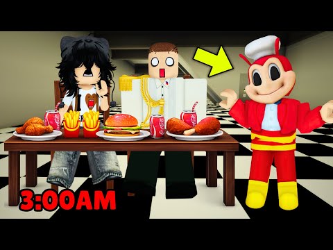 DON'T GO TO JOLLIBEE AT 3AM.. sa BROOKHAVEN! (ROBLOX RP TAGALOG)