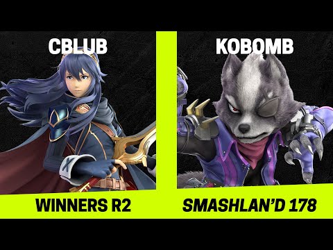 SmashLAN'd 178 Winners R2 - CBlub vs kobomb - SSBU Smash Ultimate Tournament