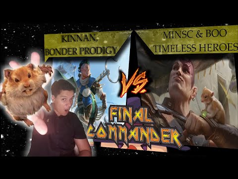 Minsc & Boo vs Kinnan: Final del Torneo de Duel Commander