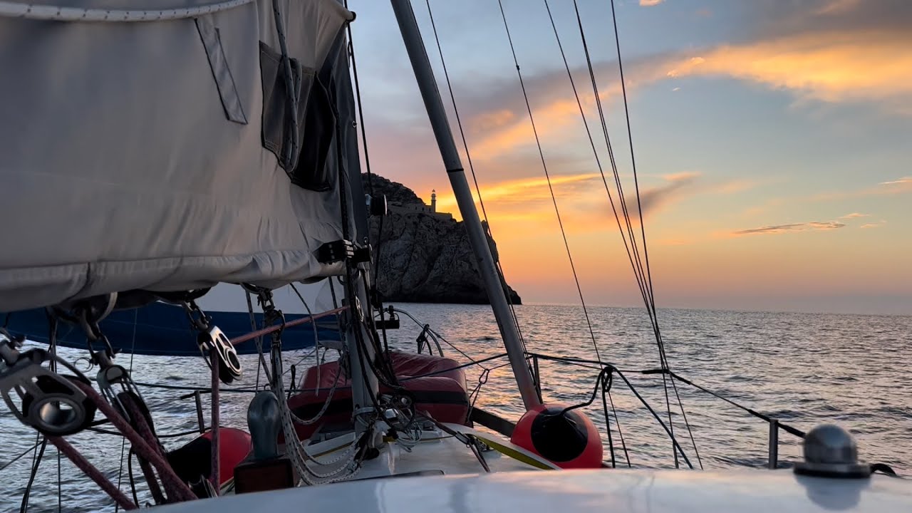 Solo Sailing to Barcelona