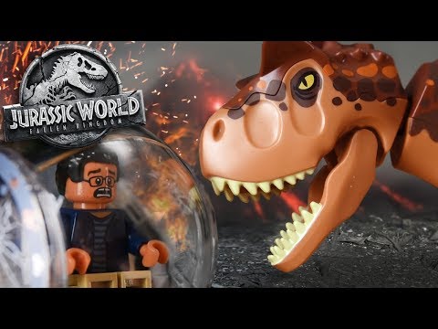 LEGO TOAST!! - Carnotaurs Escape! Jurassic World 2 Lego Set - Review/Build
