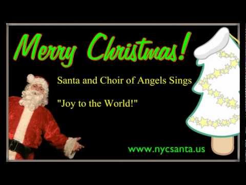 Santa Sings Joy To The World by NORTH POLE RECORDS