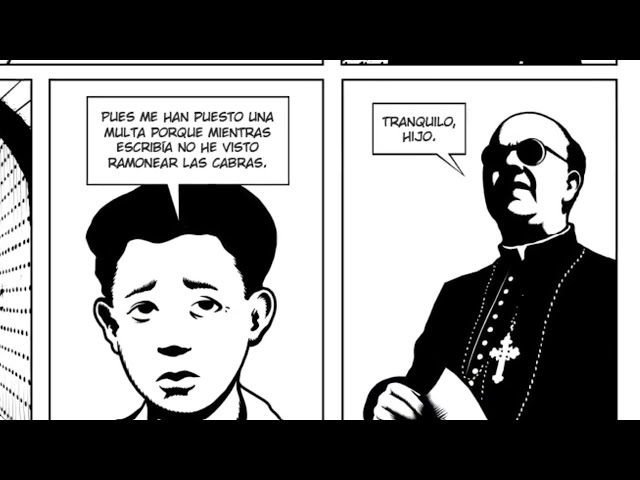 Vídeo relacionado con Las tres heridas de Miguel Hernández (Novela gráfica)