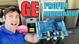 GE Profile Refrigerator Not Cooling? Replace or Repair the Control Board PSS26MSWASS