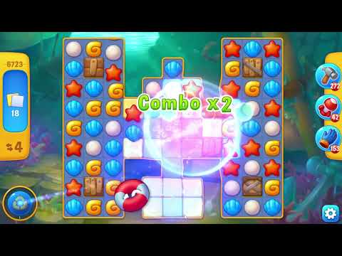 Fishdom 6723 Level - 15 moves - NO BooSTERS