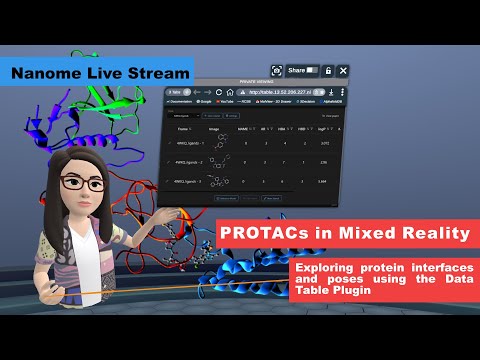 PROTACs in Mixed Reality