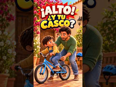 ¡ALTO! ¿Y Tu Casco? 🥚🚲 Cuento Infantil de Seguridad: Por Qué Usar Casco en la Bici
