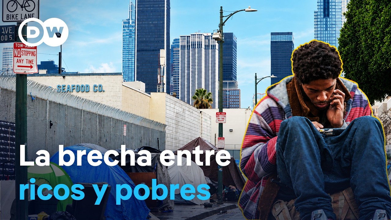 Crisis de la vivienda en Los Ángeles - Vivir en la calle entre propiedades de lujo | DW Documental