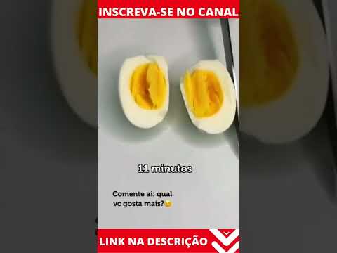 Tempo médio para o cozimento de ovos #SHORTS