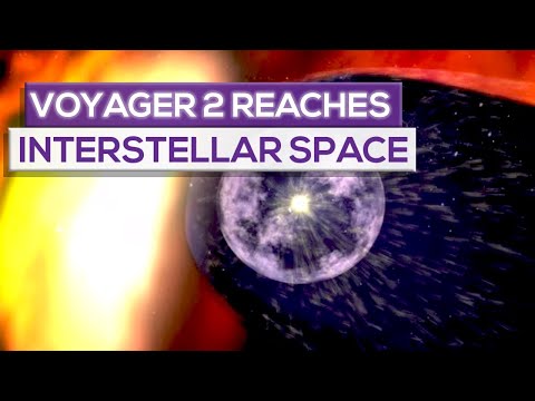 Voyager 2 Finds Wall Of Fire And Enters Interstellar Space!