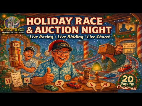 Auction Night: 20 Days to Christmas  — Racing, Bidding & Mayhem!