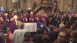 Imágenes de la misa por los funerales del ex Presidente Patricio Aylwin