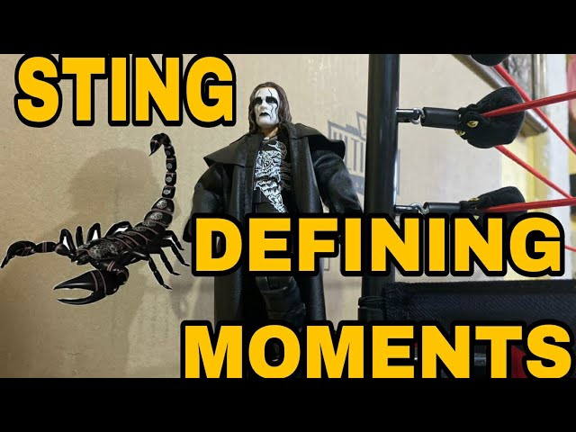 Vídeo relacionado con WWE Elite Collector Defining Moments Sting Figure by Mattel