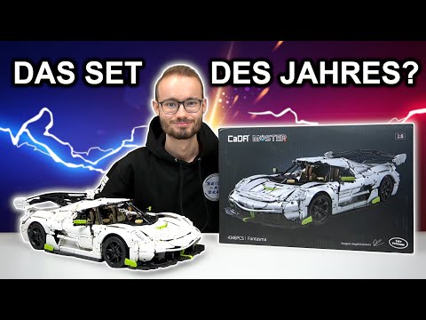 DAS SET DES JAHRES? CADA® Master C61048W Fantasma Sportscar - "KOENIGSEGG JESKO" im REVIEW!