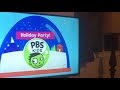 PBS Kids Holiday Party Promo 2017