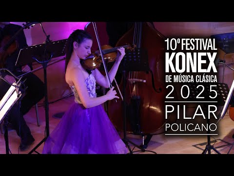 Violinista prodigio Pilar Policano: Beethoven, Mendelssohn, Mozart y Bach