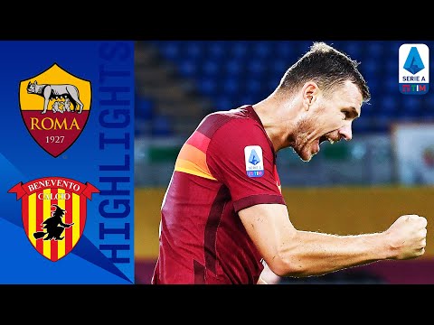 Roma 5-2 Benevento | Dzeko and Pedro Seal Big Win for Roma! | Serie A TIM