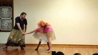 Tawnie (with Ryan) at Lost Valley Blues Recess 2012