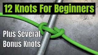 12 Beginner's Knots