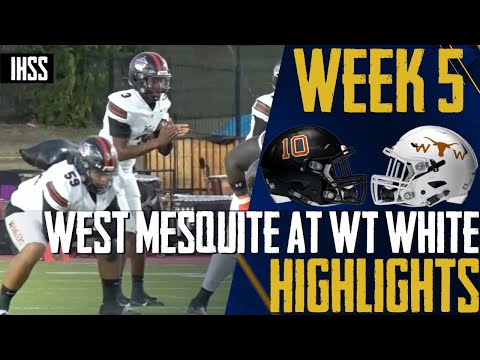 Epic High School Football Highlights: West Mesquite Dominates with Stunning Plays