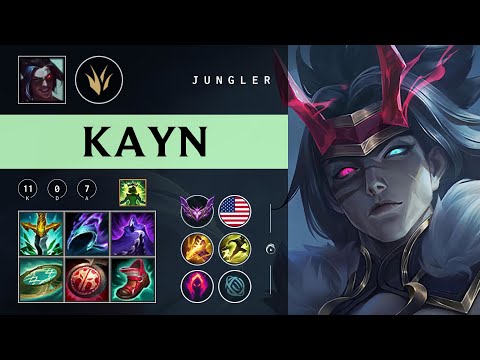 Kayn Jungle vs Ivern - NA Master Patch 26.02