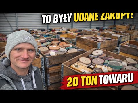 TO BYŁY UDANE ZAKUPY 20 TON TOWARU POMALOWAŁEM GARAŻ
