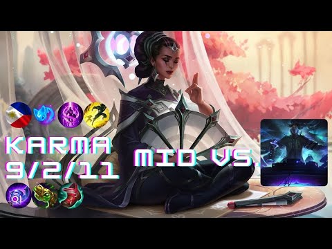 Karma vs. Yasuo Mid (Gameplay Highlight)