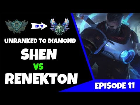 Shen vs Renekton Season 8! League of Legends