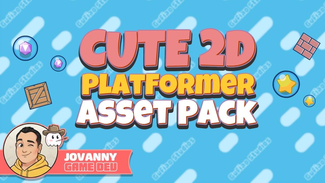 Cute 2D Platformer Asset Pack