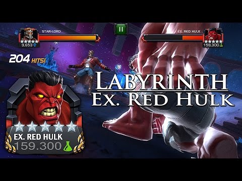 Labyrinth of Legends - Red Hulk SOLOED!!! [Path 3]