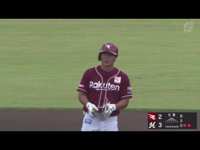 【ファーム】 ベテラン健在!! イーグルス・島内宏明のタイムリー2ベースヒットで同点!! 2025年7月13日 千葉ロッテマリーンズ 対 東北楽天ゴールデンイーグルス