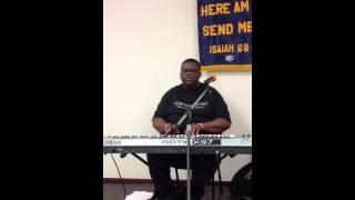 Me singing Healer by Trent Cory